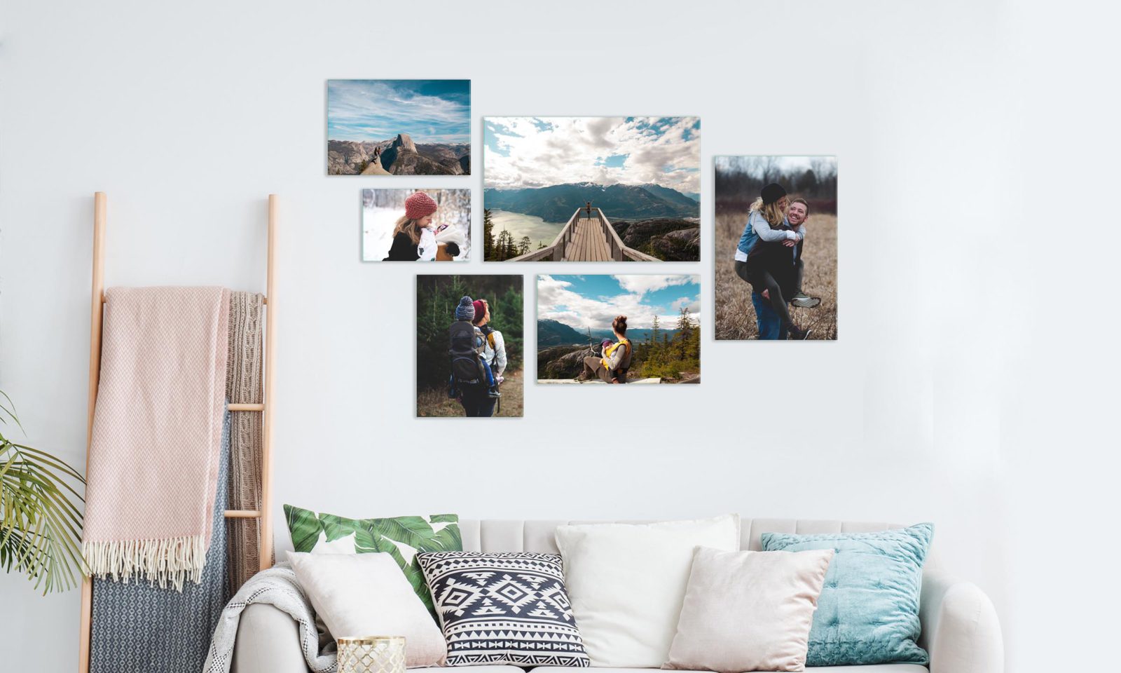Decorating with Glass Photo Prints